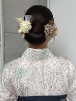 スタジオカラー(Studio Color)&nbsp;タイトシニヨン×袴のお着付け