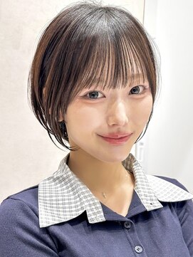 ヨリ ルトロワ 札幌大通(yori Le_trois) 似合わせカット30代40代50代ショートボブくびれレイヤーカット