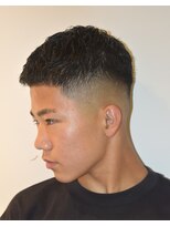 フリーク バーバーショップ 都島店(FREAK BARBER SHOP)&nbsp;クロップスキンフェードバーバースタイル