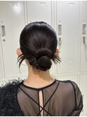 結婚式お呼ばれ/カチモリヘア