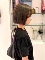 ビビディ バビディ ブー 河原町三条店(Bibbidi.bobbidi.boo) ☆ボブ/タッセルボブ/ブリーチカラー/ミルクティグレージュ