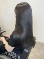エルプラスヘアー 平尾店(L+hair)&nbsp;暗髪髪質改善トリートメント艶感ストレート透明感
