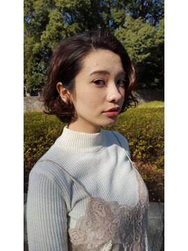 マカロニコースト(macaroni coast) パーマで旬BOBに！