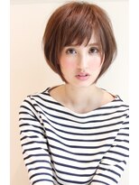 レウナ 外苑前(Reuna)&nbsp;抜け感のあるニュアンスショート・耳にかけても可愛い