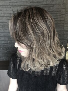 ヒスヘアー クリエイティブスペース(hys hair creative space by lauto) メンテナンスオンカラー/バレイヤージュ