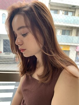 シー バイ ロンド 新宿(Sea by Lond) 美髪レイヤーパープルアッシュ【福島泰】