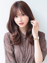 アフロート ギンザ(AFLOAT GINZA)&nbsp;大人かわいい外はねレイヤーくびれミディアム　20代30代40代