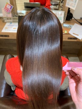 ナンプウ(Nanpu) 【髪質改善】艶髪 ストレート 美シルエット◎20代30代40代