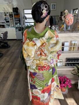 サロンドポプリ 成人式