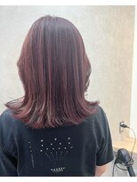 フルール(Fleur)&nbsp;恵比寿 ピンクカラー ブリーチ 韓国 インナーカラー ハイライト