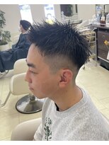 ロンドカスティーヨ 四日市(Lond castillo)&nbsp;【ロンドカスティーヨ】メンズベリーショート/フェード