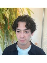 アクセヘアー 町田(acce hair)&nbsp;メンズナチュラルパーマスタイル