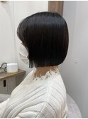 【kenta】切りっぱなしワンレンボブ