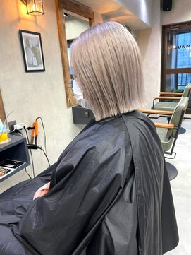 サニー 渋谷(SUNNY) バレイヤージュ、ココアベージュ、ハイライト、グレージュカラー