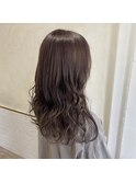 イメチェン/フルバング/似合わせ/レッドブラウン/デジタルパーマ
