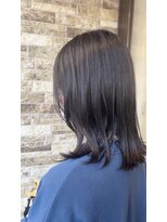 アヴァンヘアリゾート 鹿児島中央駅店(AVAN HAIR RESORT) 外ハネミディ