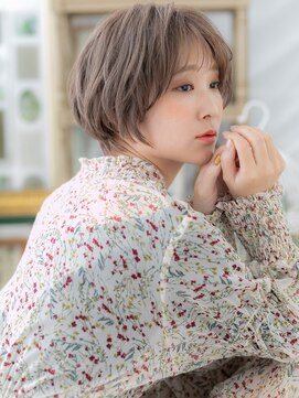 カバーヘア ブリス 戸田公園西口店(COVER HAIR bliss) ハイトーンカラーボブショートマッシュh2戸田公園20代30代40代