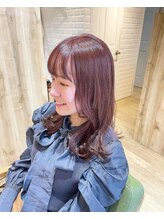 カミケンネクスト(kamiken.next)&nbsp;美肌見え！透明感ブリーチピンクカラー【カミケンネクスト】