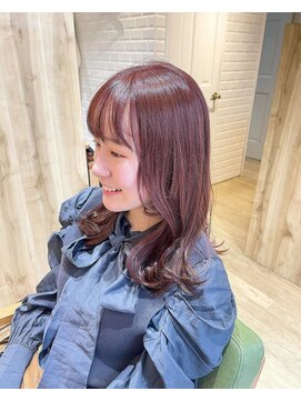 カミケンネクスト(kamiken.next) 美肌見え！透明感ブリーチピンクカラー【カミケンネクスト】