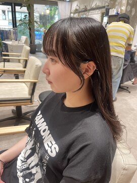 ゼストカロン(ZEST Kalon) 顔周りカット＋透明感カラー