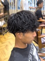 ガオプロデュースバイレボ(gao produced by revo)&nbsp;【曽我尾真生】波巻きパーマ/メンズパーマ/マッシュウルフ