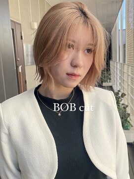 シオ ヘアー デザイン(Sio. hair design) 大人可愛いボブ/西新ボブ