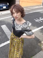 リブロ 三軒茶屋(LIBRO) 20代30代40代ウルフボブパーマレイヤーショートカット髪質改善