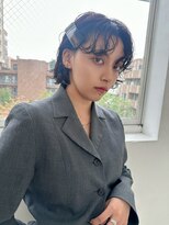 ホロ(hollo)&nbsp;ボブウルフパーマショートパーマボブパーマ