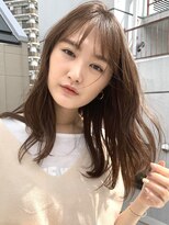 トリコ ショップアンドヘアサロン(tricot shop hair salon)&nbsp;はらっとゆれるlong hair ◎ベージュブラウン