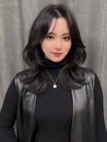 アリュウル 表参道 青山(Allure) 韓国くびれ巻きレイヤーカット　ブルーブラック　千葉