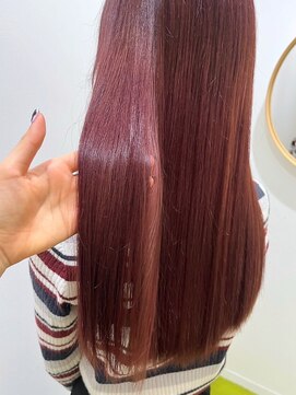 ギグス 栄店(gigs) 艶髪/ラズベリーピンク