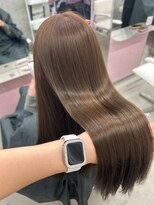 エヌアイ オモテサンドウ(ni omotesando) 明るめヘーゼルブラウン♪ 透明感カラー明るめブラウン