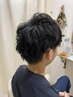 【メンズパーマ】11000円　カット込み