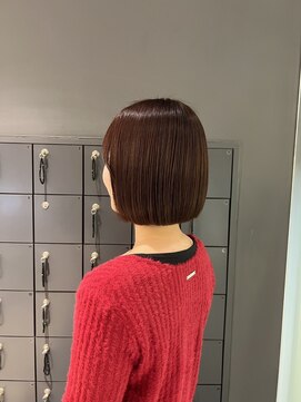 ザザ 高田馬場(ZA/ZA) 暖色カラーボブ