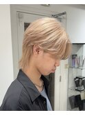 スペインカール/スパイキーショート/ブルーブラック/渋谷