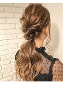 結婚式ヘアメイク