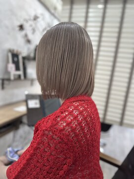 ラウラアンドロー(LAURA&RO) ミルクティーベージュダブルカラーインナーカラーケアブリーチ