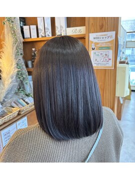レーヴ バイ ヘアメイクカリス(reve by Hair make Charis) 暗髪モーヴベージュ【盛岡/滝沢/青山/髪質改善】