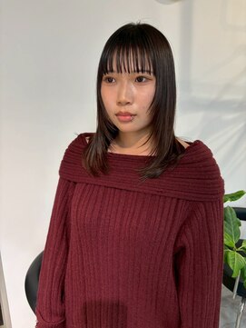  fit stand 千葉/ショートボブ/カット/パーマ/ダブルカラー/トリートメント/縮毛矯正 イメチェン/ピンクベージュ/アンブレラカラー[千葉]