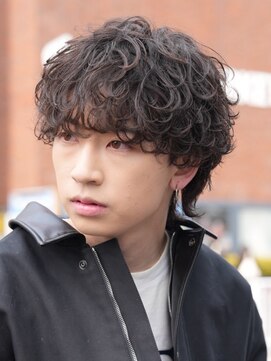 フィフス(fifth) 原宿シャドウパーマメンズカットラウンドマッシュウルフfifth