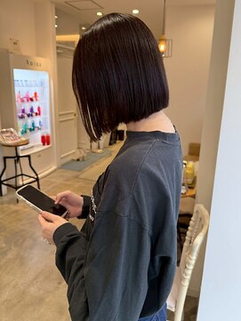 カシータヘアー(Casita hair) ショートボブストレート/深みブラウン