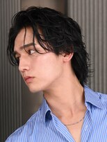 フィフス 渋谷(fifth)&nbsp;マッシュウルフ×センターパートサーフカール