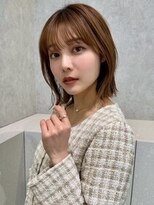 アッシュ 成瀬店(Ash)&nbsp;レイヤーボブ×シースルーバング