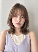 大人ヘア/ふんわり柔らか/ミディアムレイヤー/レイヤーカット