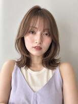 ベル 新宿(Belle)&nbsp;大人ヘア/ふんわり柔らか/ミディアムレイヤー/レイヤーカット