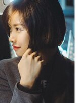 ディストーション(DISTORTION) 横ラインショートＢＯＢ