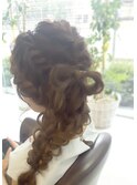 結婚式お呼ばれヘアスタイル