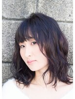 ベルヘアー 岩国店(Bell hair)&nbsp;色っぽおとなグレージュミディ