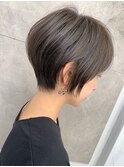 センシュアルショート×極細ハイライトカラーカラー