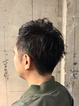 オッソ(OSSO) トランクスヘアくせ毛風パーマソフトツーブロック